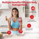 Keto ACV Gummies, Gluten &amp; Sugar suplemento de vinagre de manzana gratis para hombres y mujeres - 180 Gummies (1500 mg-3 Pack)