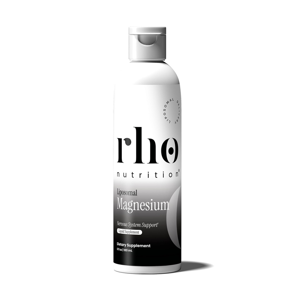 Rho Nutrition Liposomal Magnesium - High Absorption Liquid Magnesium Bisglycinate Vitamin Supplement - Supports Muscle Recovery, Relaxation, Memory & Cognitive Function for Men &amp; Women