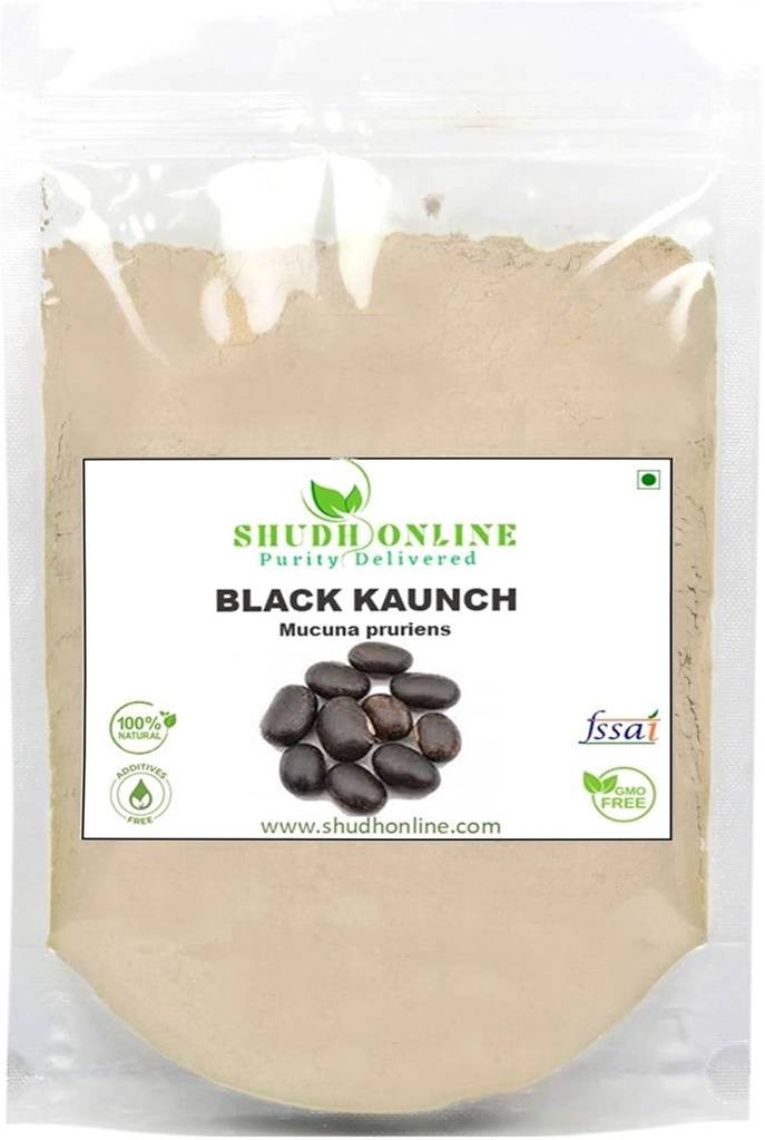 Shudh Online Black Kaunch Beej Powder/Mucuna Pruriens (200 grams)