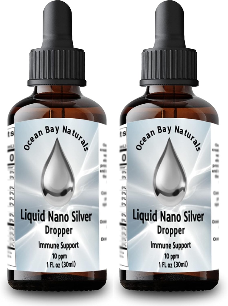 Liquid Nano Silver ← Más Absorbable Than Colloidal Silver