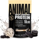 Animal Whey Isolate Protein Powder - Cargado para Pre &amp; Post Workout Muscle Builder y recuperación con enzimas digestivas para hombres y mujeres - 25g Proteína, gran sabor, bajo azúcar - Cookies &amp; Cream 10 libras