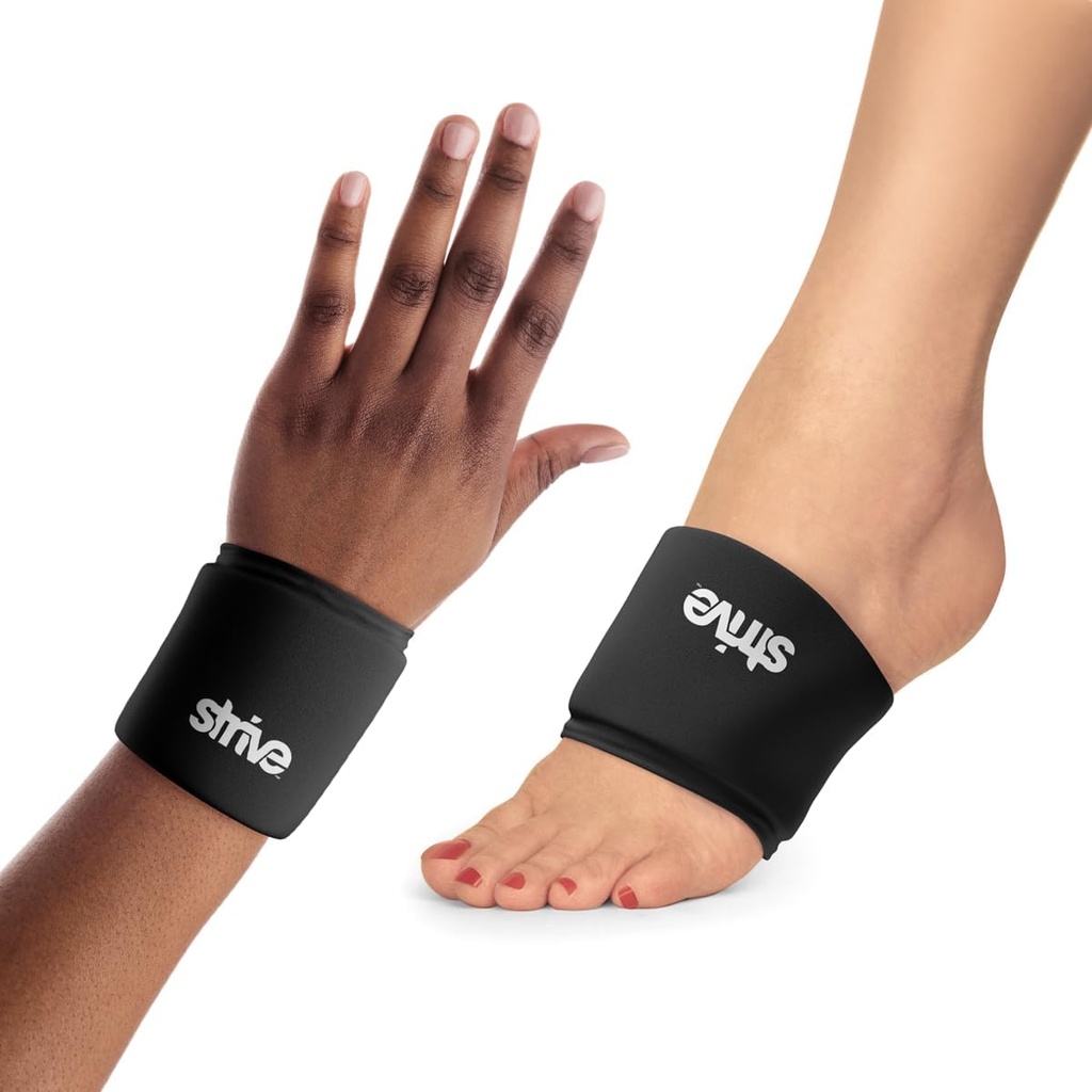 Terapia caliente y fría, Compresión de gel de alivio de dolor, Cobertura de 360 grados para la artritis reumatoide, Tendinitis, Dolor de túnel carpiano, lesiones, hinchazón, moretones (2-Pack)