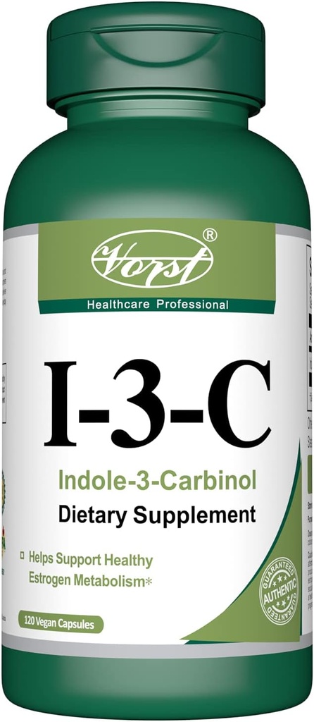 Indole 3 Carbinol (I3C) 400mg 120 Vegan Capsules ¦ Apoyo Estrógeno y Equilibrio hormonal...