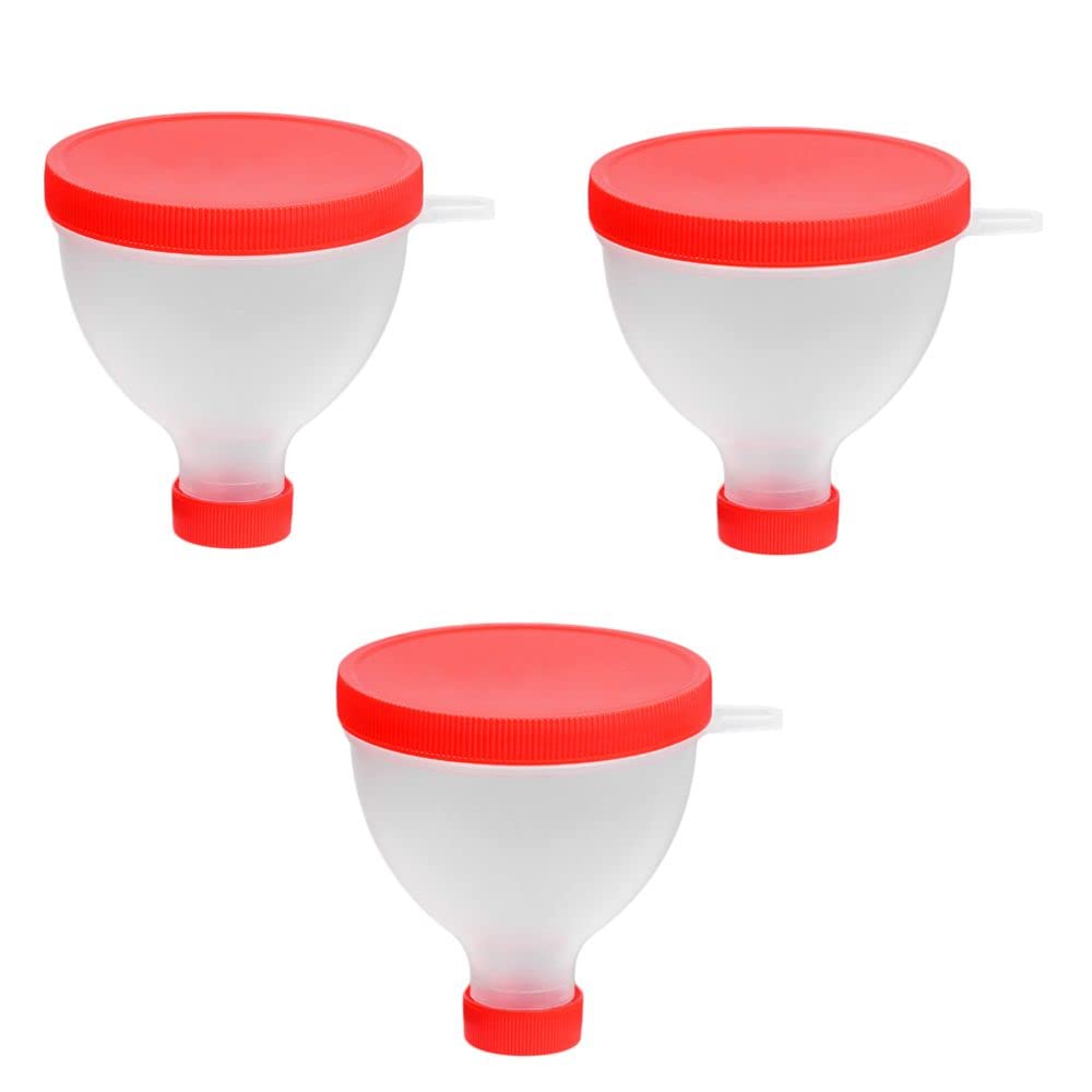 gofidin 3PCS 200ML Embalaje de polvo de proteína portátil de relleno de embudo gimnasio para botella de agua Fitness Protein Shaker Bottle Nutrition Storage Container