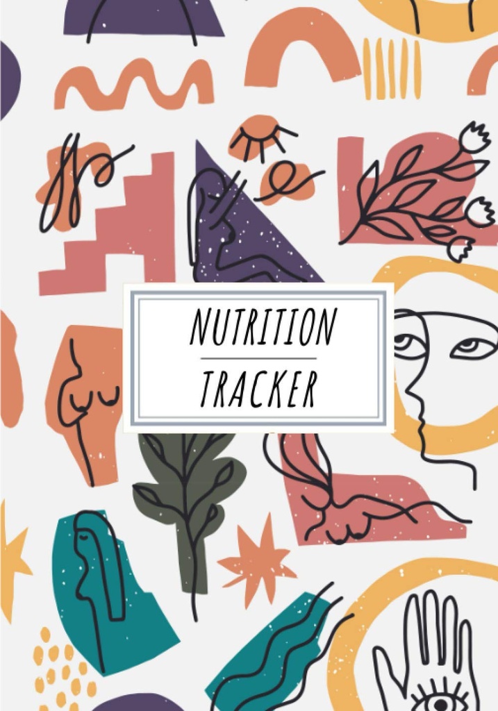 Nutrición Tracker: Diario de la Nutrición para mantener el seguimiento y las críticas de la vida Record Date, Time, Weight, Body Fat, Energy, Sleep, Breakfast, Protein,...