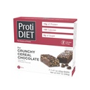 ProtiDIET Gluten Free Crunchy Cereal Chocolate Fiber Protein Bares - High Protein Snacks, Perfect On-the-Go Nutrition Snacks to Support a Busy and Active Lifestyle - 7 Protein Bares Por Box