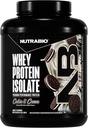 NutraBio 100% Whey Protein Isolate Protein Powder, 25g Protein with Complete Amino Acid Profile, Soy and Gluten Free, Low Carb and Low Calorie Whey Protein Powder, Cookies &amp; Cream, 5 Lbs.
