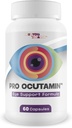 Pro Ocutamin - Soporte para ojos Fórmula - Asistencia Visión saludable - Ayuda Reducida Estrecho de ojos, Visión Blurry, Dolor de ojos - Ayuda Efectos de la luz azul - Visión Suplemento de salud - Ver claramente Día &amp; Noche