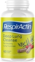 Deep Lung Cleanse 60 Veggie Caps - Suplementos respiratorios herbarios para el respiración más clara ¦