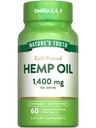 La verdad de la naturaleza cáñamo aceite Softgels Silencioso 1400mg 60 Cuenta Silencioso Omega 3 6 9 Silencioso Presionado ← No Gluten Suplemento gratuito