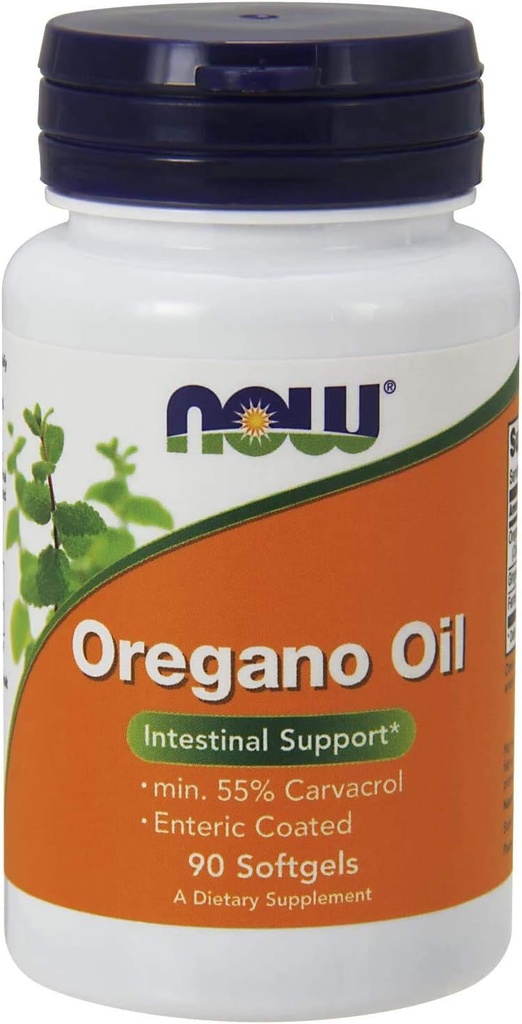 AHORA Alimentos Oregano aceite Enteric, 90 Softgels (270 Softgels)