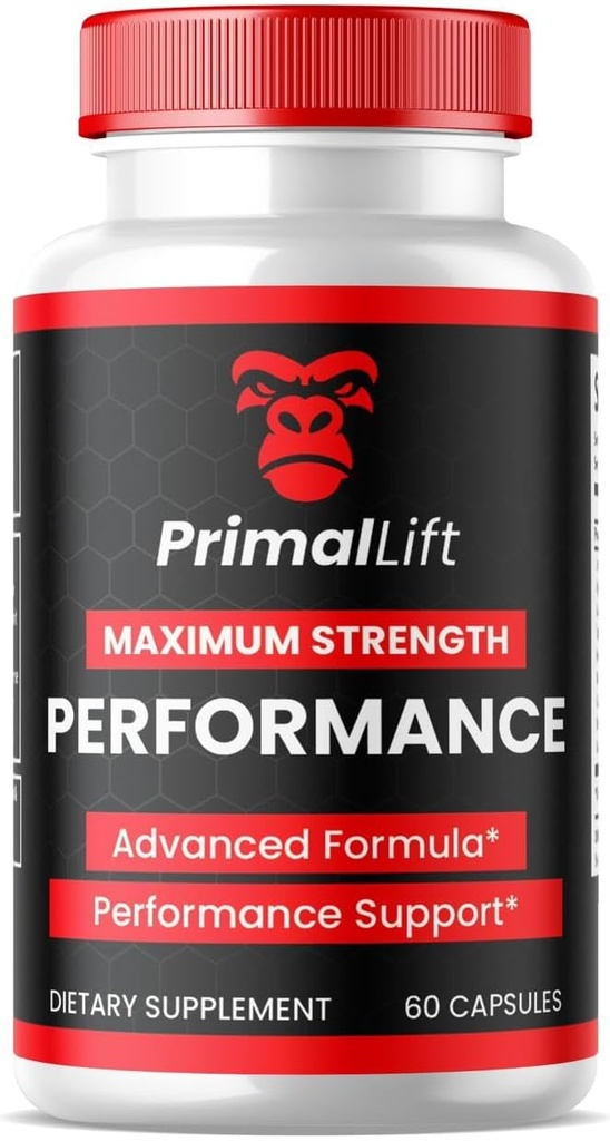 SPRESSO (1 Pack) Primal Lift Capsules - Fórmula Oficial para la resistencia y el rendimiento, Primal Lift for Men, Primal Lift Male Capsules, PrimalLift Capsules, All Natural Support, Review (60 Capsules)