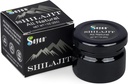 Sayan Puro Shilajit Resin 1oz/25g, Jarrón de vidrio, 250 Serviciones - Potente Suplemento de ácido Fulvico - Soporta Sistema Inmunitario, Memoria, Enfoque y Proporciona Energía Natural, Detox - Vegan, No GMO