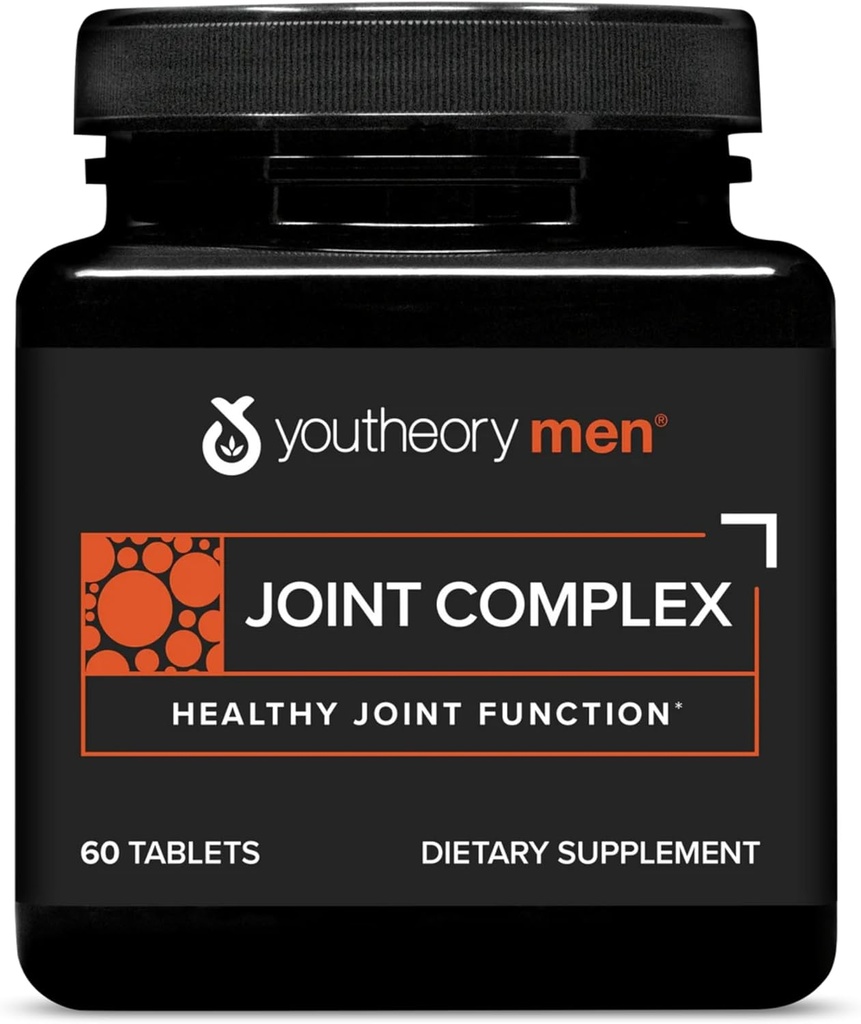 Complejo Conjunto de Teoría para Hombres – con Boswellia, Ginger, Turmeric, " UC-II Collagen, 60 Tablets