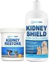Kidney Restore y Kidney Shield para gatos & perros de dos patas