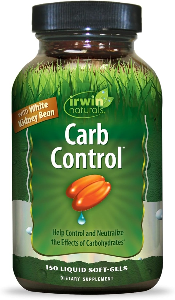 Irwin Naturals Control de Carb, 150 Líquidos Soft-Gels