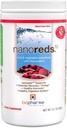 Biopharma Scientific Nanoreds: Reds Superfood Fruit & Vegetable Powder Smoothie Mix for Digestive Health &amp; Immunity with Antioxidants, VitaminC, Elderberry, Pomegranate, Berry Flavor, 30 Servings