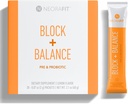 NeoraFit - Bloque+Balance Pre y Pólvora Probiótica - Uso diario, Soporte para el agricultor, Vitamina C &amp; B B B Blend, Paquetes de Pegatina Conveniente - 30 Conde