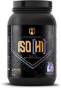 HOSSTILE ISO[H1] Grass Fed Whey Protein Isolate with Digestive Enzymes, Whey Protein Powder for Muscle Gain &amp; Muscle Recovery, Post Workout Recovery Drink, Blueberry Donut, 30 Servings