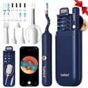 Bebird Earsight Plus R37R Ear Cleaning Camera Wax Removal Tool kit, Flexible Ear Scope Otoscope Camera Light, Visual Ear Picker Wireless Earwax Remover Tweezers para adultos &amp; niños