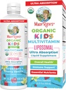 MaryRuth Organics Kids Multivitamin Liposomal TEN Vegan, Vitaminas Libres de Azúcar para Niños TENIDO Edades 4+ TENIDO 2 Mes Fuente ANTE 15.22 Fl Oz