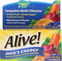 ¡El Camino de la Naturaleza Alive! Multivitaminas completas de la energía masculina, Vitaminas B de alta potencia, 50 Tabletas