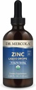 Dr. Mercola Zinc Liquid Drops - Supports Immune & Organ Health - 15 mg Organic Zinc Liquid Drops - USDA Organic - NSF Certified - Non-GMO, Gluten-Free &amp; Soy-Free - 3.88 fl oz (28 Servings)
