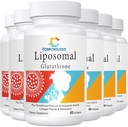 Liposomal Glutathione Softgels, Ausorción Mejorada - Entrega Liposomal, Forma activa L-Glutathione, Celular, Función Inmune " Detox Hígado, Rico en Fórmula Antioxidante, Gluten Free, 360 Softgels