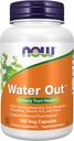 NOW Foods Supplements, Water Out With Standardized Uva Ursi, Dandelion, Potassium and Vitamin B-6, 100 Veg Capsules