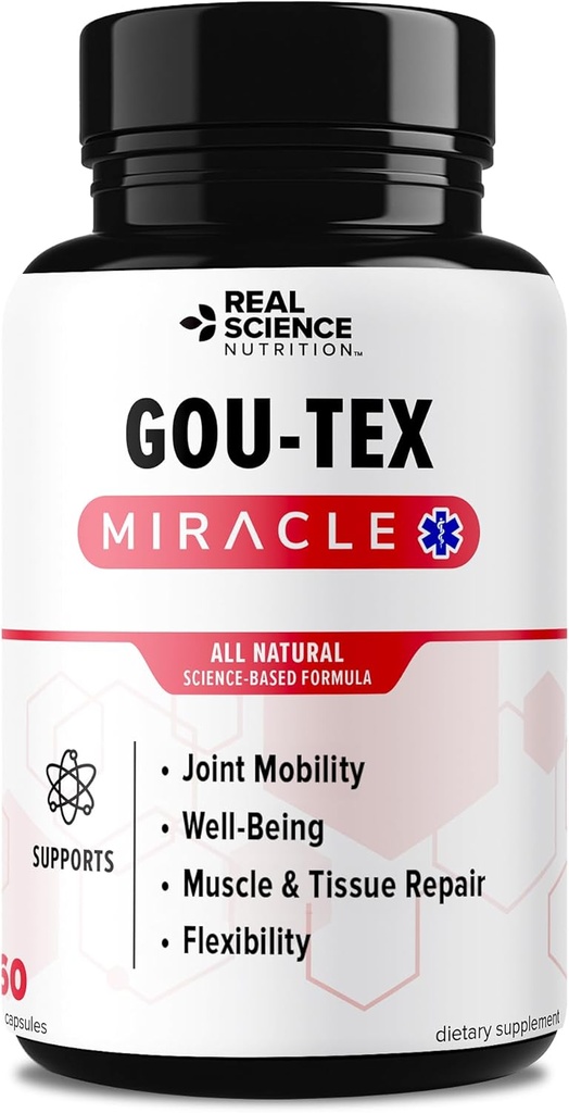 Ofrece Milagro de Gou-Tex para ayudar a los síntomas tales como las articulaciones de Stiff y Swollen, Descomfort y Redness, Rango Limitado de la Moción