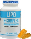 Lipo BC, Lipo B-Complex 120 Tablets - Mejorado, Mismo Fideicomiso Lipo BC Formulation Minus Los Ingredientes de Cocción de Cocción de Cocción - Ingredientes Limpiadores para Resultados Optimal. Legere Pharmaceuticals