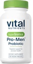 Hyperbiotics Vital Nutrients Pro Hombres Probióticos TEN Vegan Probióticos Avanzados para Hombres TENIDO Clínicamente Estudiado para Salud Prostática, Equilibrio Digestivo y Salud Gut* TEN Gluten, Dairy, Soy Free TEN 60 Tablets