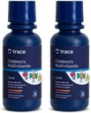Trace Minerals ← La multivitalidad del niño TENIDO Suplemento multivitamínico líquido con vitamina C, zinc, " Minerals TEN apoya los huesos saludables e inmunidad en los niños TEN Natural Citrus Punch Flavor TEN 96 Servings, 8 fl oz (2 Pack)
