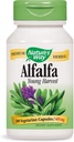 Nature's Way Alfalfa Leaves, 1,215 mg, 100 Vegetarian Capsules, Pack of 2
