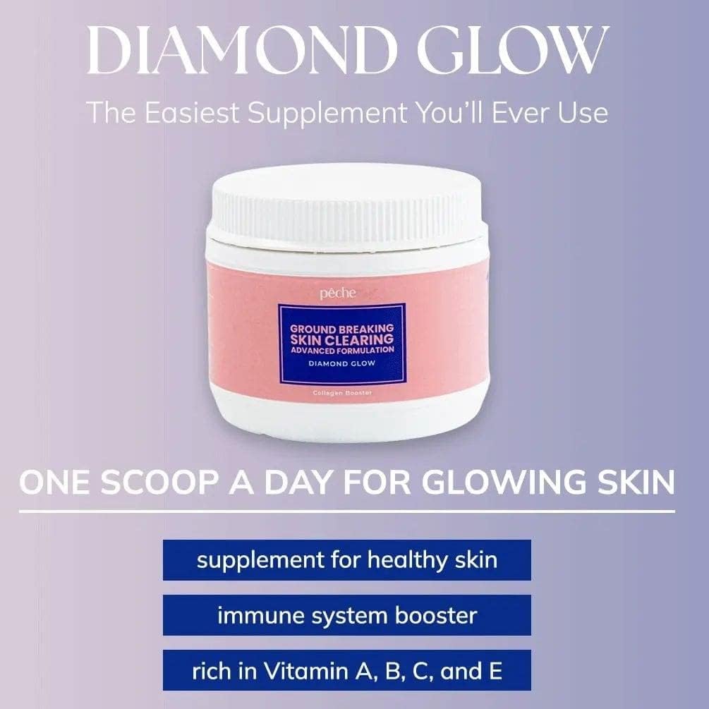 Diamond Glow Skin Suplemento para blanquear &amp; esquí