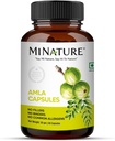 Amla Capsules (Amla Fruit Powder Capsules) por mi Naturaleza AnteriorAmalaki Fruit, Indian Gooseberry ← 60 Vag Capsules, 500mg 1 Mes de Suministro ← Pure & Natural Silencio Raw, Vegan, Vida libre de gluten Made in India