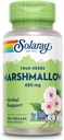 SOLARAY Marshmallow Root Capsules 480 mg - Soothing Herbal Support w / Whole Marshmallow Root - High in Mucilage Soluble Fiber, Vegan, Non-GMO, Lab Verified, 60-Day Guarantee, 100 Servings, 100 VegCaps