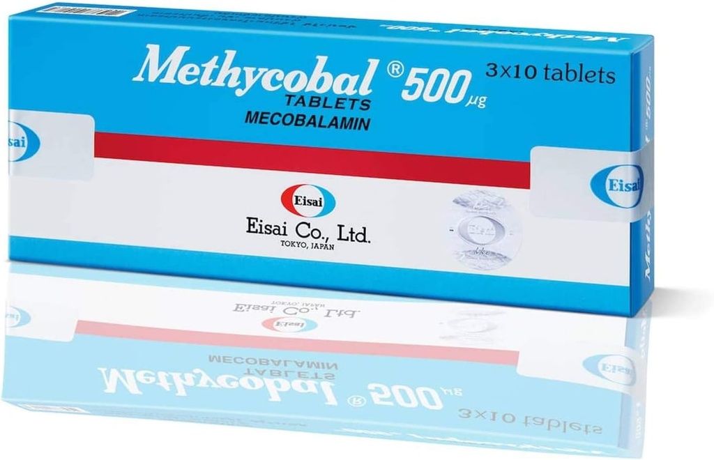 500 mcg Oral 1 ficha 3 veces al día