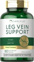 Carlyle Leg Vein Supplement | 180 Capsules | Supports Healthy Vein Function | Non-GMO, Gluten Free