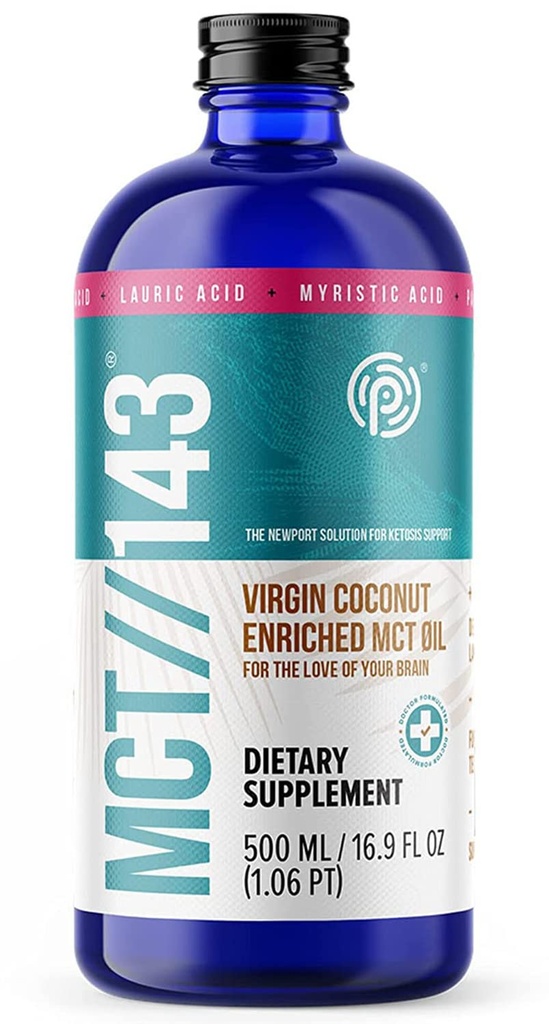 Pruvit MCT//143 Virgin Coconut Enriched MCT Oil 16.9 OZ
