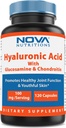 Nueva Nutriciones Ácido Hialurónico 100mg/servido - Promueve la Esquí Juvenil &amp; Función Conjunta Saludable 120 cápsulas