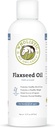 Mascotas Wholisticas Orgánicas Flaxseed Oil: Orgánica Flaxseed Oil for Horse Suplemento con Antioxidante Rich Rosemary y Omega 3, 6 Fatty Acids for Cardio, Immune, Skin and Coat Health-16 Oz