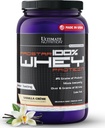 Ultimate Nutrition Prostar Whey Protein Powder Isolate, Vanilla - Low Carb, High Protein Powder Shake for Muscle Gain & Recovery - Low Sodium, Low-Fat & Keto Friendly - 2 lbs Tub