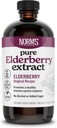 Las granjas de Norm Extracto de Elderberry Puro - Hecho de Sólo Elderberries en Estados Unidos - Immune, Apoyo Antioxidante, No Añadido Azúcar, Aditivos, Vegan, Libre de gluten, No GMO, Alcohol de Tintura de Elderberry Gratis - 8 Oz