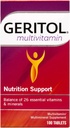 Geritol Tablas completas 100 Tablas