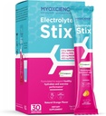 MYOXCIENCE Electrolyte STIX ← Creatine Electrolyte Powder  durable Recuperación del ejercicio &amp; Muscle Development w/Real Salt (Natural Orange Flavor) (Stix 30 ct)