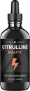 L-Citrulline DL-Malate 2:1 Liquid Drops – Fast Absorption - 250 mg Por Serving - Easy-to-Use Dropper - 30-Day Supply