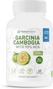 Extracto 100% puro de Garcinia Cambogia – 95% HCA natural 1368mg por servicio – Soporte rápido para la pérdida de peso, Supresor todo natural – para hombres y mujeres - 30 servicios