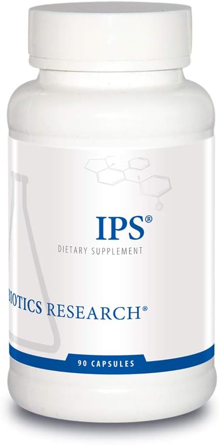 Biotics Research IPS – Optimal Gastrointestinal Support, Gut Lining Support, Gut Healing, Jerusalem Artichoke, Lamb Intestine, Glucosamine Sulfate, Gamma Oryzanol, L-Glutathione, 90 cápsulas