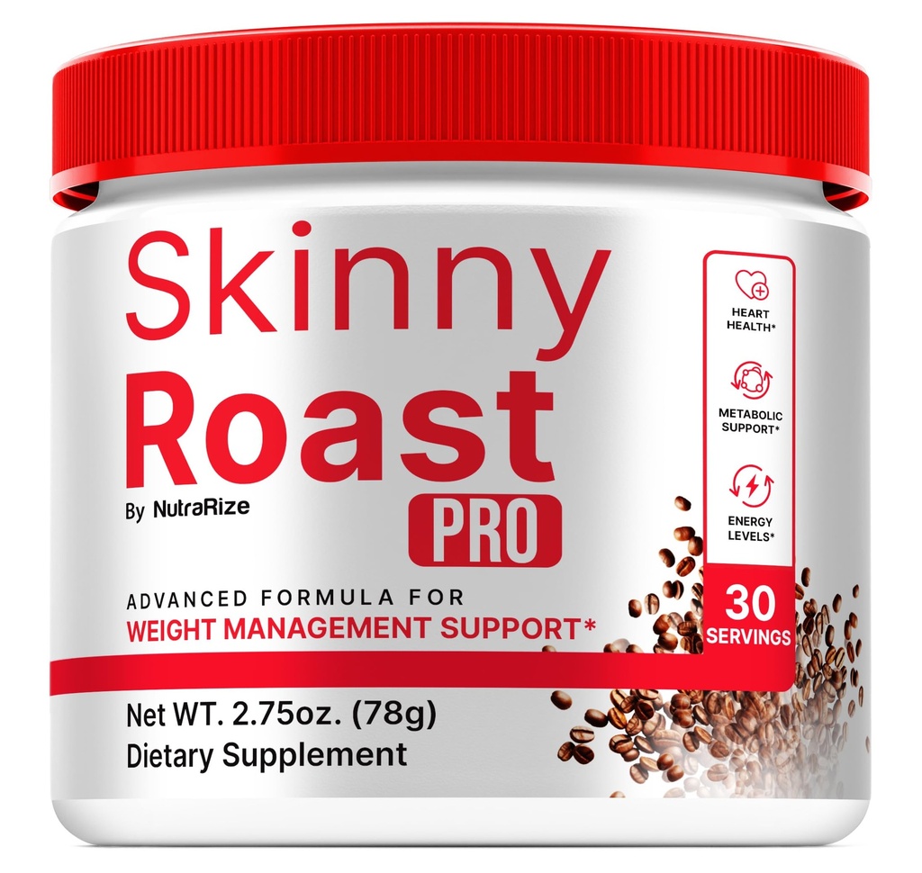 Skinny Roast Pro - Premium Powder Formula for General Health &amp; Fitness, SkinnyRoast Pro to Support Healthy Lifestyle &amp; Maintain Energy, Official Skinny Roast Pro In A Jar Review (30 Servings)